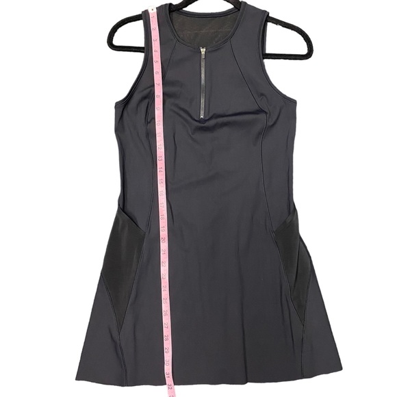 NWT Athleta Match Point Black Tennis Dress Size Medium - Picture 9 of 11